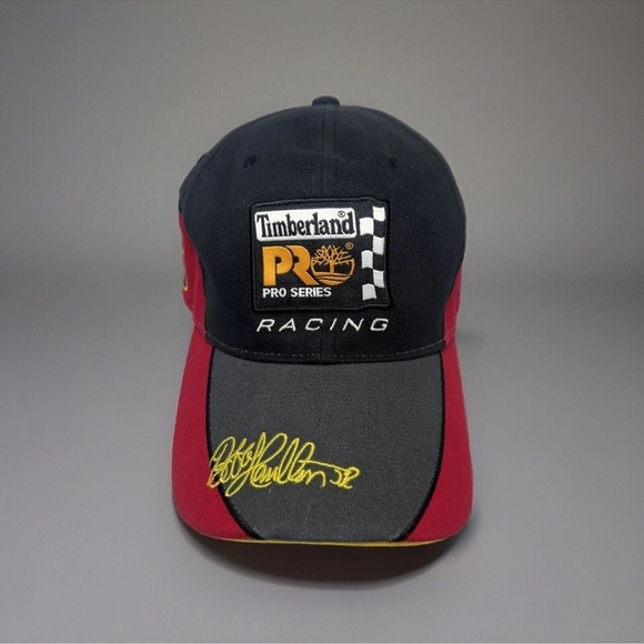 Timberland Other - NASCAR Timberland Car Racing Hat 35 cap Bobby Hamilton Team Rensi motorsports